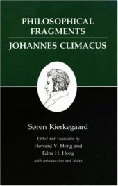 book Philosophical fragments, Johannes Climacus