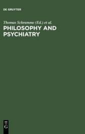 book Philosophy and psychiatry