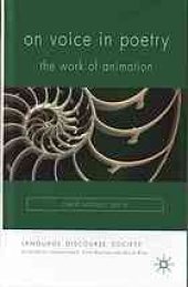 book On voice in poetry : the work of animation