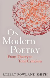 book On modern poetry : from theory to total criticism