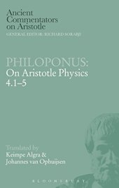 book Philoponus: On Aristotle Physics 4.1-5