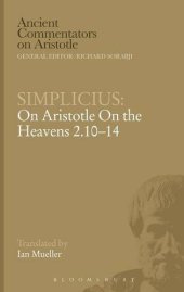 book Simplicius : on Aristotle on the heavens 2.10-14