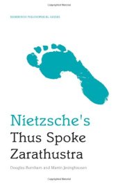 book Nietzsche's Thus Spoke Zarathustra: An Edinburgh Philosophical Guide