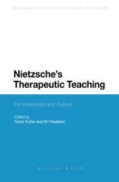 book Nietzsche's therapeutic teaching for individuals and culture