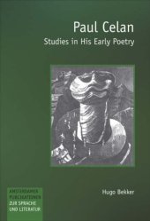 book Paul Celan : studies in his early poetry