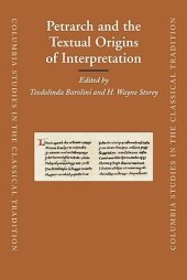 book Petrarch and the Textual Origins of Interpretation