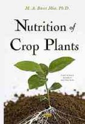 book Nutrition of crop plants