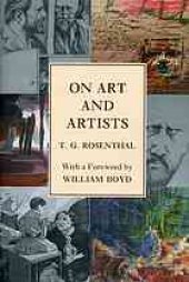 book On art and artists : selected essays