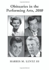 book Obituaries in the Performing Arts, 2010