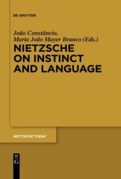 book Nietzsche on instinct and language