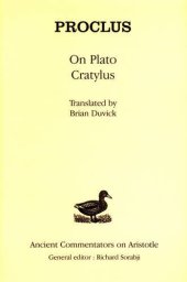 book Proclus: On Plato Cratylus