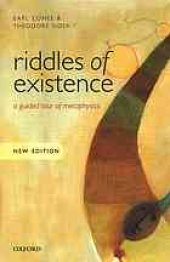 book Riddles of Existence: A Guided Tour of Metaphysics: New Edition