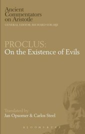 book Proclus : on the existence of evils