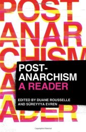 book Post-anarchism : a reader