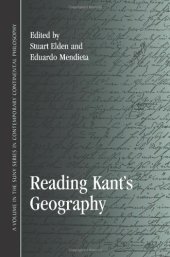 book Reading Kant’s Geography