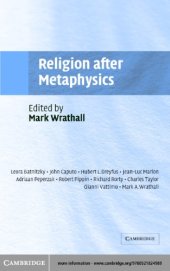 book Religion after metaphysics