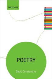 book Poetry: The Literary Agenda