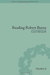 book Reading Robert Burns : Texts, Contexts, Transformations