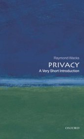 book Privacy : a very short introduction