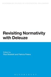 book Revisiting Normativity with Deleuze