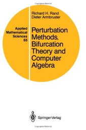 book Perturbation methods, bifurcation theory and computer algebra