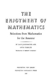 book The enjoyment of mathematics