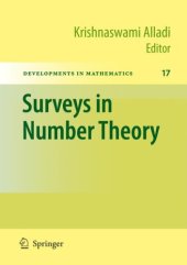 book Surveys in number theory