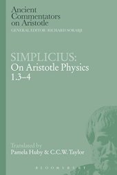 book Simplicius : on Aristotle physics 1.3-4