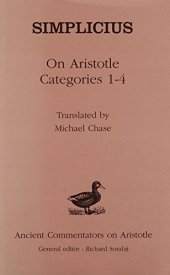 book Simplicius : on Aristotle categories 1-4