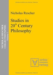 book Studies in 20th Century Philosophy