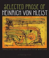 book Selected prose of Heinrich von Kleist