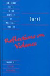 book Sorel: Reflections on Violence