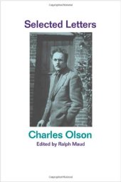 book Selected Letters Charles Olson