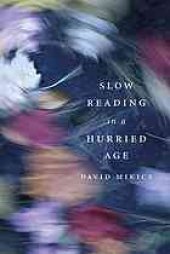 book Slow reading in a hurried age