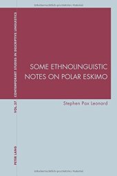 book Some Ethnolinguistic Notes on Polar Eskimo