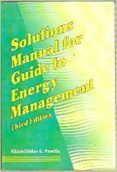 book Solutions manual for guide to energy management