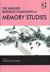 book The Ashgate Research Companion to memory studies