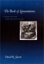 book The book of Lamentations : a meditation and translation