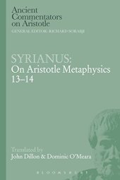 book Syrianus : on Aristotle metaphysics 13-14