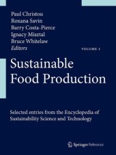 book Sustainable food production