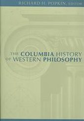 book The Columbia history of Western philosophy