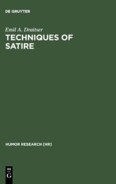 book Techniques of satire : the case of Saltykov-Ščedrin