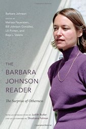 book The Barbara Johnson reader : the surprise of otherness