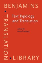 book Text typology and translation