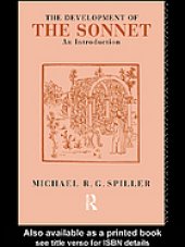 book The development of the sonnet : an introduction