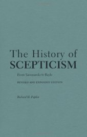 book The history of scepticism : from Savonarola to Bayle