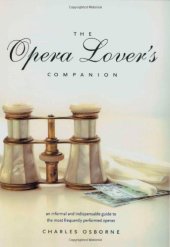 book The opera lover's companion