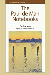 book The Paul de Man notebooks