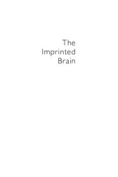 book The Imprinted Brain: How Genes Set the Balance Between Autism and Psychosis