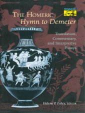 book The Homeric hymn to Demeter : translation, commentary, and interpretive essays